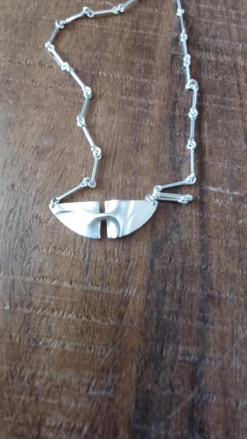 Bjorn Weckström voor Lapponia zilveren ketting, model 'Styx' beschikbaar voor biedingen