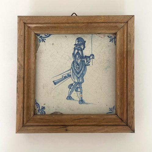 17e eeuwse tegel, Antiek en Kunst, Antiek | Wandborden en Tegels, Ophalen of Verzenden