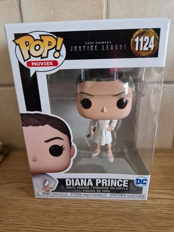Funko pop Diana prince nr 1124 justice league  beschikbaar voor biedingen