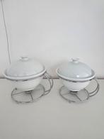 2 ronde warmhoudschalen, Nieuw, Ophalen of Verzenden, Schaal of Schalen, Overige stijlen