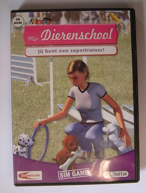 PC Game Mijn Dierenschool jij bent een Supertrainer, Computers en Software, Vintage Computers, Ophalen of Verzenden