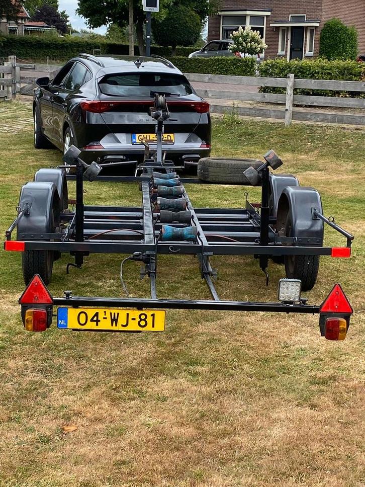 Zware Boottrailer te koop, Watersport en Boten, Boottrailers, Gebruikt, Ophalen