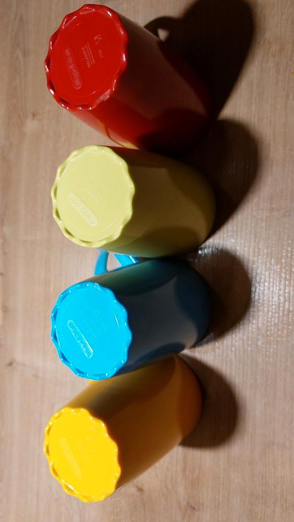 Mepal Rosti bekers - set van 4, Huis en Inrichting, Keuken | Keukenbenodigdheden, Gebruikt, Ophalen of Verzenden