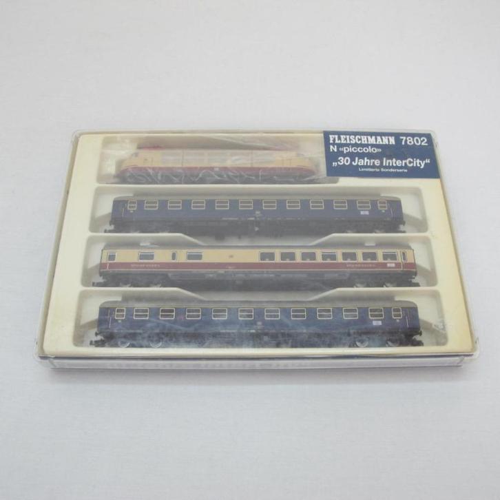 Fleischmann 7802 30 jaar InterCity' treinset 103 OVP N, Hobby en Vrije tijd, Modeltreinen | N-Spoor, Gebruikt, Treinset, Gelijkstroom