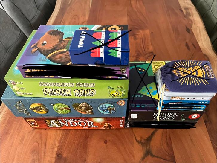 Diverse Bordspellen te koop ZGAN, Hobby en Vrije tijd, Gezelschapsspellen | Bordspellen, Zo goed als nieuw, Een of twee spelers