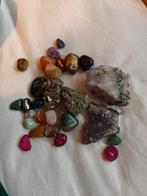 Set van verschillende mineralen, Verzamelen, Mineralen en Fossielen, Ophalen of Verzenden