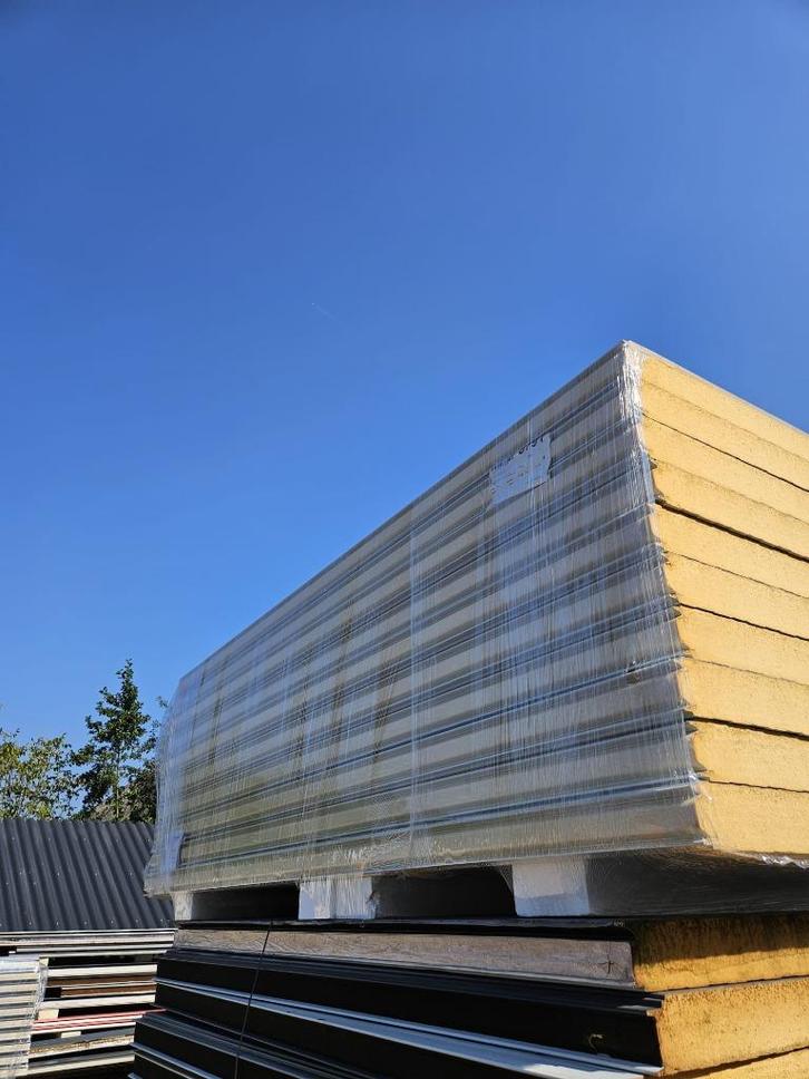 B-keus sandwich wand geïsoleerde wandpanelen 100mm wit, Doe-het-zelf en Verbouw, Platen en Panelen, Zo goed als nieuw, Overige materialen
