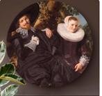 Hip orgnl original 120 cm Frans Hals: Isaac en Beatrix, Huis en Inrichting, Woonaccessoires | Wanddecoraties, Zo goed als nieuw