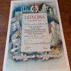 Diploma Antonius Gerardus van LEEUWEN

Arbeidersbeweging1949, Ophalen of Verzenden, Voor 1940, Gebruikt