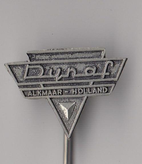 Dynaf Electromotoren Alkmaar logo speldje, Verzamelen, Speldjes, Pins en Buttons, Gebruikt, Speldje of Pin, Overige onderwerpen