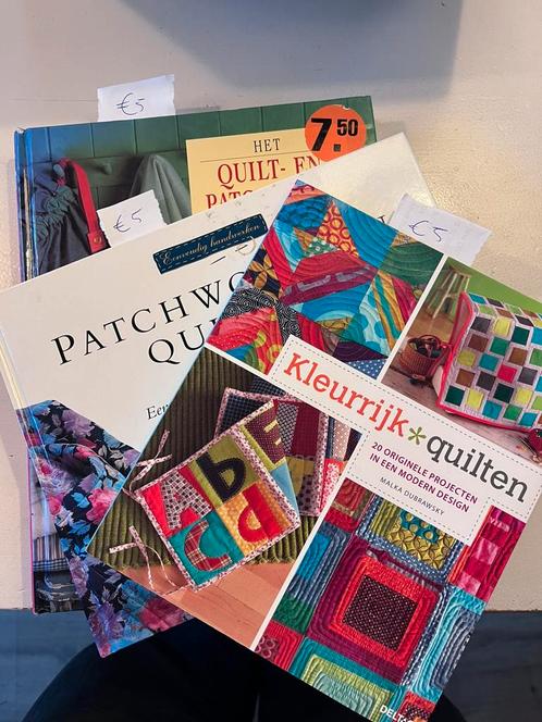 Diverse quiltboeken, Boeken, Hobby en Vrije tijd, Zo goed als nieuw, Ophalen of Verzenden