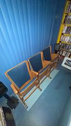 Bioscoopstoel klapstoel set van 3 plus losse stoel, Ophalen of Verzenden, Zo goed als nieuw