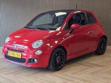 Fiat 500 0.9 TwinAir Lounge LEDER AIRCO ELEC RAMEN beschikbaar voor biedingen