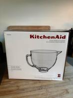 KitchenAid glazen mengkom 4,8L met deksel, 4 liter of meer, Ophalen of Verzenden, Nieuw