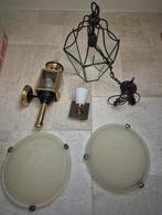 Diverse lampen Frantzen etc. - klein prijsje!, Ophalen of Verzenden, Gebruikt, Vintage