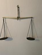 oude messing weegschaal, Antiek en Kunst, Ophalen