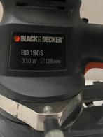 Black & Decker BD190S Excentrische Schuurmachine, Ophalen of Verzenden, Gebruikt, Minder dan 600 watt, Excentrische schuurmachine