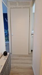 Binnendeur en deurkozijn alu opdek, 215 cm of meer, 80 tot 100 cm, Zo goed als nieuw, Ophalen