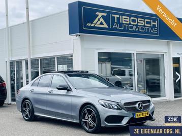 Mercedes C-klasse 300 AMG Night ✅ 360 gr PANO head-up Adap beschikbaar voor biedingen