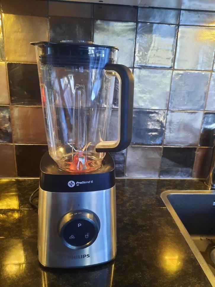 Philips ProBlend 6 3D Blender, Witgoed en Apparatuur, Blenders, Zo goed als nieuw, Blender, Ophalen of Verzenden