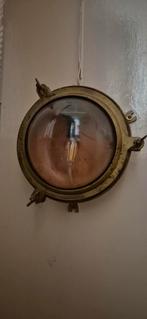 Vintage Scheepslamp met Edison Lamp, Ophalen of Verzenden