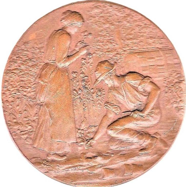 THE GARDENING ILLISTRATED MEDAL 1922, Postzegels en Munten, Penningen en Medailles, Overige materialen, Verzenden