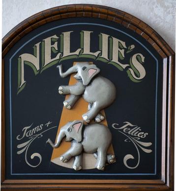 Pubsign reliëf wandbord pub bord beschikbaar voor biedingen
