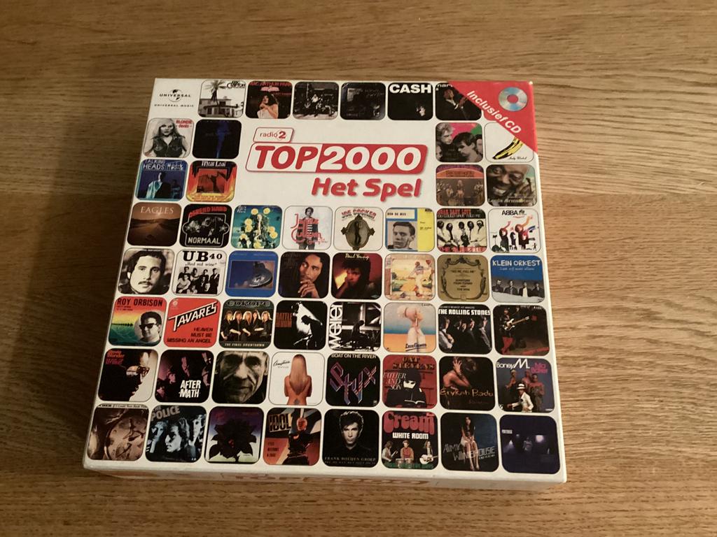 Top 2000 spel, Hobby en Vrije tijd, Gezelschapsspellen | Bordspellen, Ophalen of Verzenden, Zo goed als nieuw