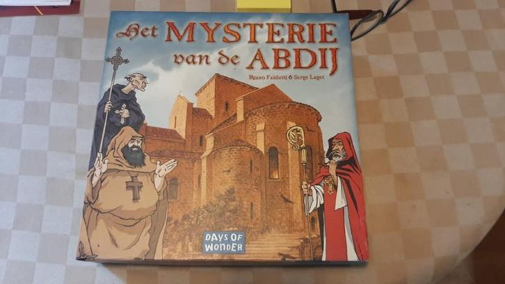 bordspel Days of wonder Het Mysterie van de Abdij compleet, Hobby en Vrije tijd, Gezelschapsspellen | Bordspellen, Nieuw, Een of twee spelers