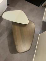 Leolux Salontafel - Stijlvol Design bruin/ beige, Ophalen of Verzenden, Zo goed als nieuw, Overige vormen