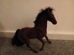 Vintage gevlokt paard vintage 1950/1960? Of 1980, Ophalen of Verzenden, Gebruikt