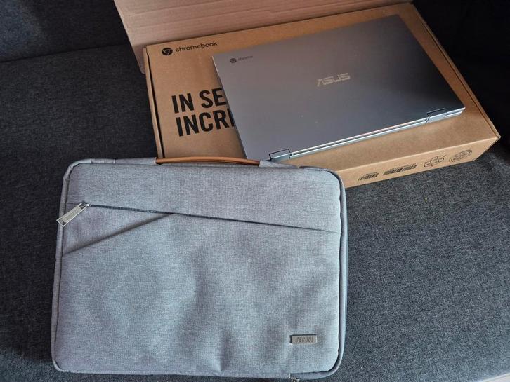 Asus Intel Chromebook, Computers en Software, Chromebooks, Zo goed als nieuw, 14 inch, 8 GB, 64 GB, Qwerty, Touchscreen, Ophalen of Verzenden