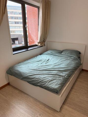 Ikea Malm bed 140x200cm wit - afbeelding 1