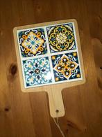 Houten Serveerplankje met Tegeltableau, Ophalen, Nieuw, Vierkant, Hout