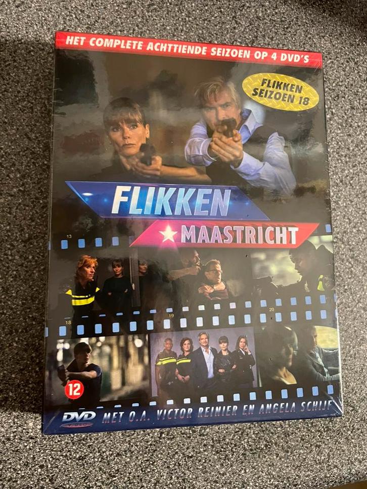 Flikken Maastricht Seizoen 18 nieuw, Cd's en Dvd's, Dvd's | Tv en Series, Nieuw in verpakking, Actie en Avontuur, Vanaf 12 jaar