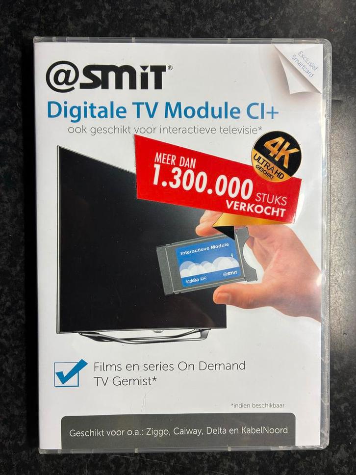 Smit CI+ Module voor Digitale TV, Audio, Tv en Foto, Decoders en Harddiskrecorders, Zo goed als nieuw, Decoder, Ophalen of Verzenden