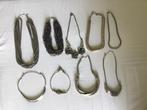 Set halskettingen, halsbanden, Sieraden, Tassen en Uiterlijk, Kettingen, Ophalen, Zo goed als nieuw, Overige kleuren, Overige materialen