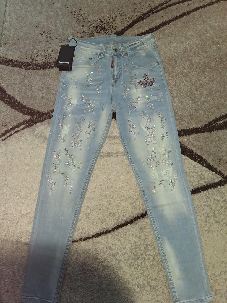 Dames Dsquared2 Jeans Nieuw Maat L, Dsquared2, Ophalen of Verzenden, Nieuw, W33 - W36 (confectie 42/44)