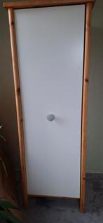 Houten( grenen)  IKEA kledingkast met witte deur.64651.80, Ophalen, Hout, Binnendeur