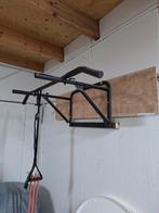 Optrekstang (pull-up bar) met weerstand band, Ophalen of Verzenden, Gebruikt, Buik, Oprekstang