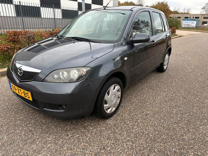 Mazda 2 1.4 16V 2007 Grijs Airco Apk Nap Nette auto, Auto's, Mazda, Bedrijf, Benzine, D, MPV, Handgeschakeld, Origineel Nederlands