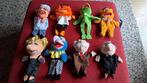 The Muppet show 8 hand poppen complete set, Disney  Henson, Ophalen of Verzenden, Zo goed als nieuw, Overige typen