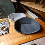 Hondenbench, voerton  en twee manden, Dieren en Toebehoren, Hondenhokken, Ophalen, Gebruikt, 75 tot 110 cm, 65 tot 100 cm