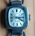 Zilveren dameshorloge Suvex 17 rubis inclabloc, Overige merken, Gebruikt, Polshorloge, Overige materialen