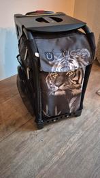 Züca Schaatskoffer - Tiger Design, 20 tot 30 cm, Zwart, Ophalen of Verzenden, Zo goed als nieuw