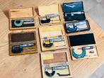 Micrometers 0-25 & 25-50x0.01 mm draaibank freesbank, Ophalen of Verzenden, Gebruikt