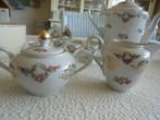 Brocante roomstel Gebloemd Bavaria, Antiek en Kunst, Antiek | Servies los, Ophalen of Verzenden