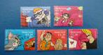 Vijf maal cartoons 2001 NVPH 1994 t/m 1998 gestempeld, Postzegels en Munten, Ophalen of Verzenden, Gestempeld