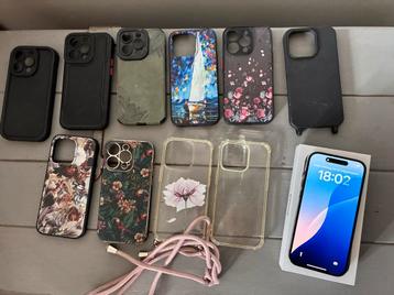 Apple iPhone 14 Pro deep purple 128gb + diverse hoesjes beschikbaar voor biedingen