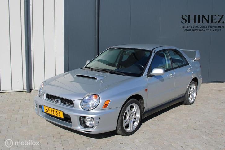 Subaru WRX 2.0 AWD 2002 | Origineel | Slechts 19.713 km, Auto's, Subaru, Bedrijf, Te koop, Impreza, 4x4, ABS, Airbags, Alarm, Centrale vergrendeling